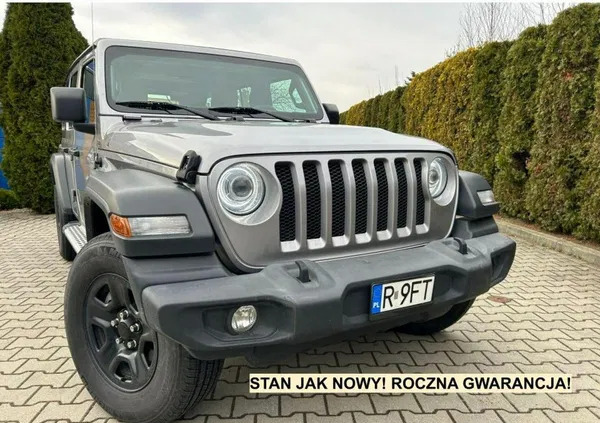 małopolskie Jeep Wrangler cena 148800 przebieg: 58769, rok produkcji 2019 z Tarnów